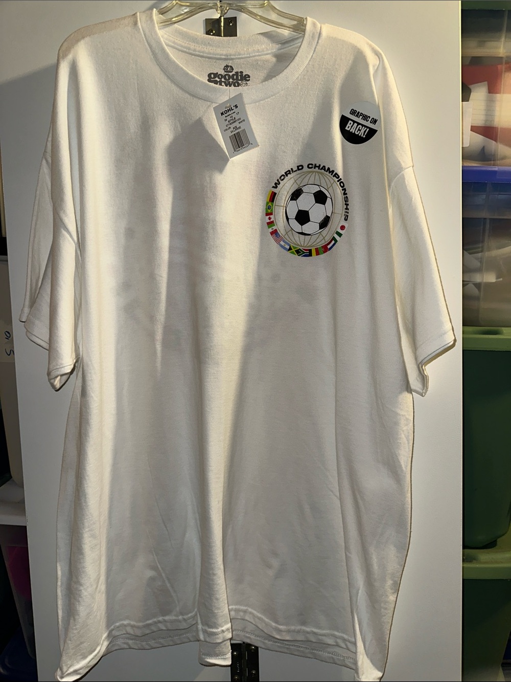World Cup Soccer Championship T-shirt (2XL)